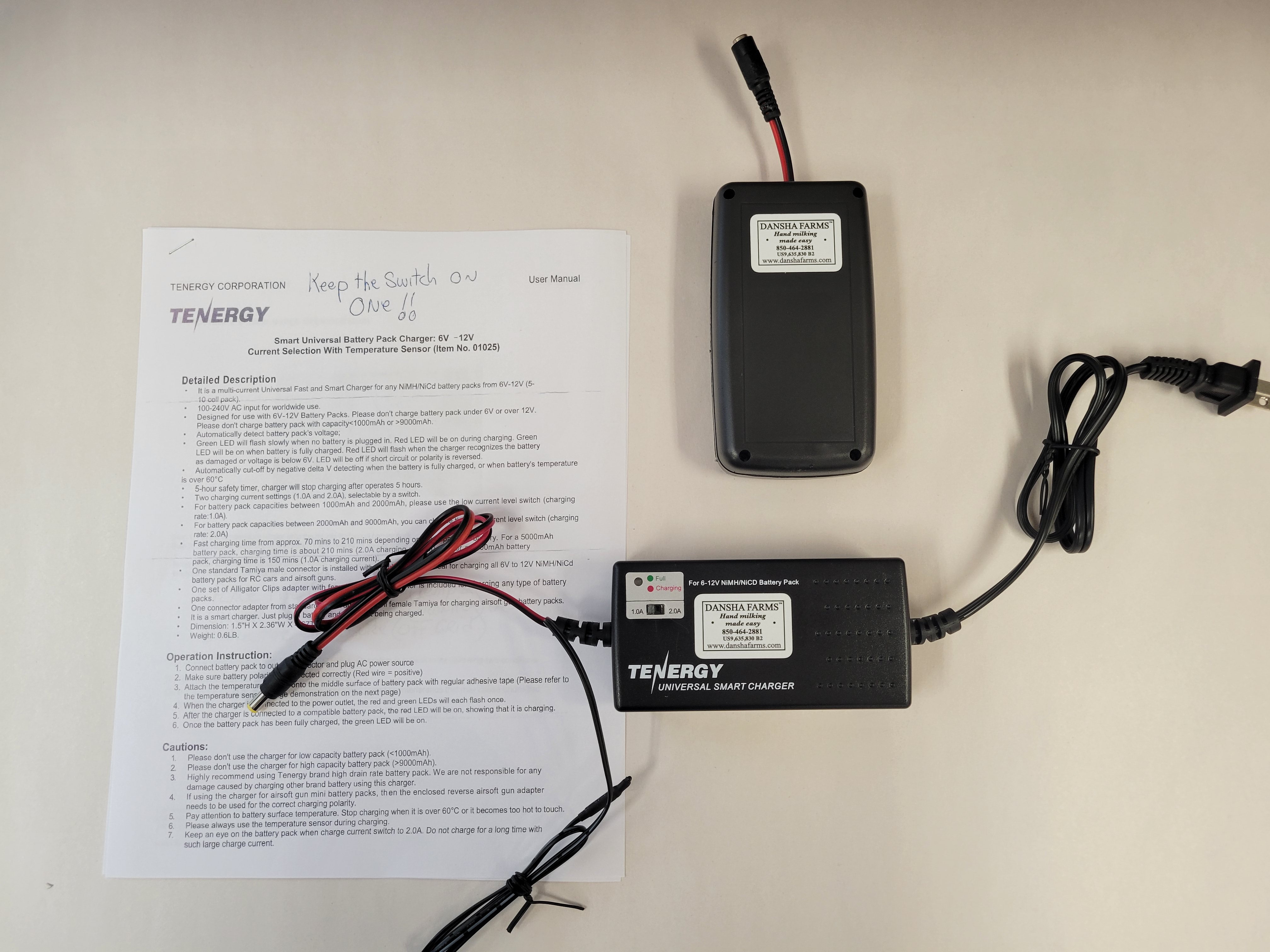 Frontier Bettery Pack and Smart Charger Battery Pac and Smart Charger